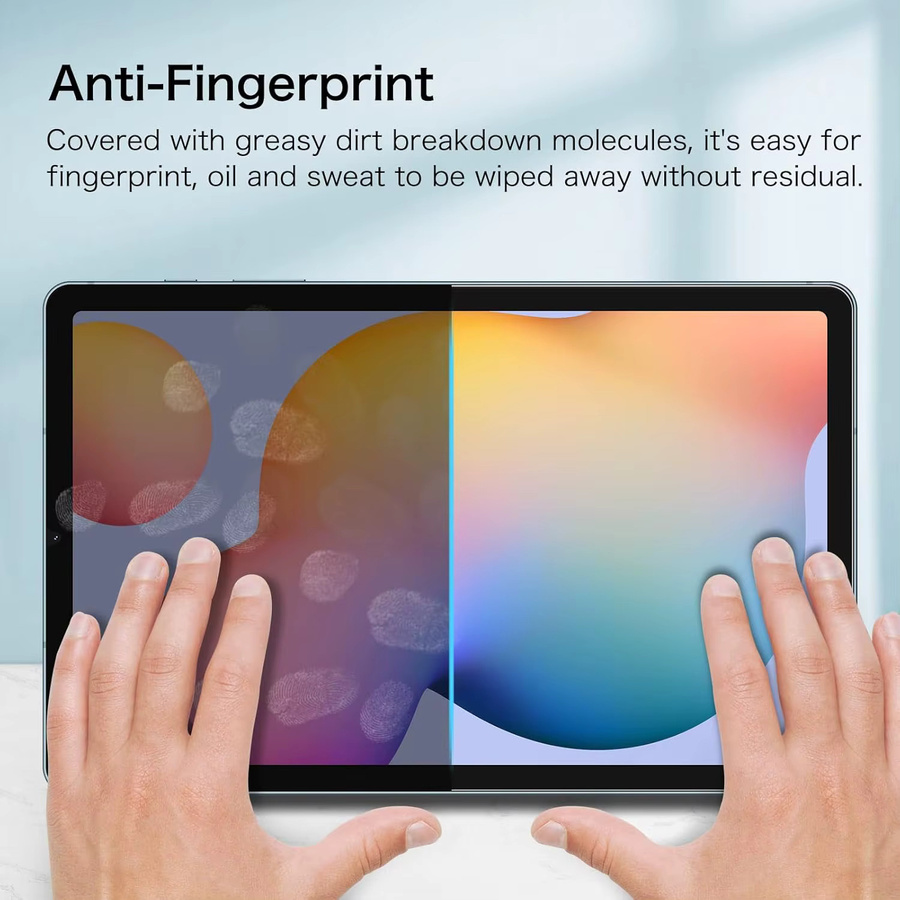 2 Stück Samsung Galaxy Tab S6 Lite 10,4'' Displayschutz aus 9H gehärtetem Glas, transparent - Bild 3
