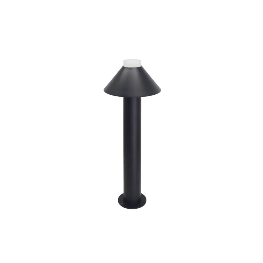 LUXULA Außenstandleuchte Schwarz aus Aluminium mit Erdspieß, GU10 Fassung, IP44, Höhe: 60 cm - Bild 2