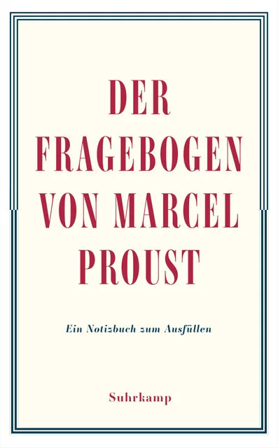 Der Fragebogen von Marcel Proust - Bild 1