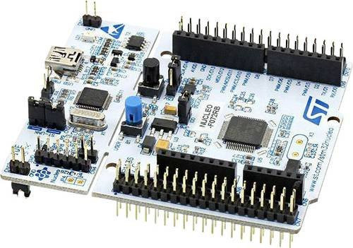 STMicroelectronics NUCLEO-F072RB Entwicklungsboard STM32 F0 Series in Blau - Bild 1