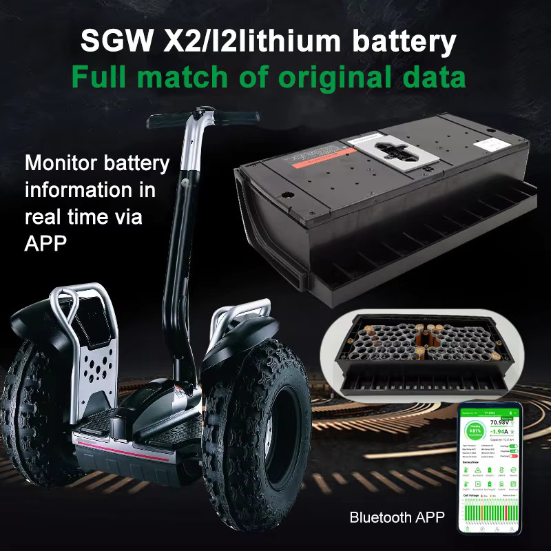 Segway Lithium-Ionen-Ersatzakku in Schwarz für SGW Ladegeräte - Bild 3