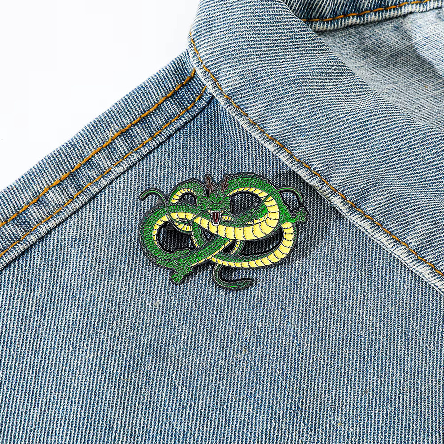 Bandai Brosche, Anime-Drachen, Emaille - Bild 5