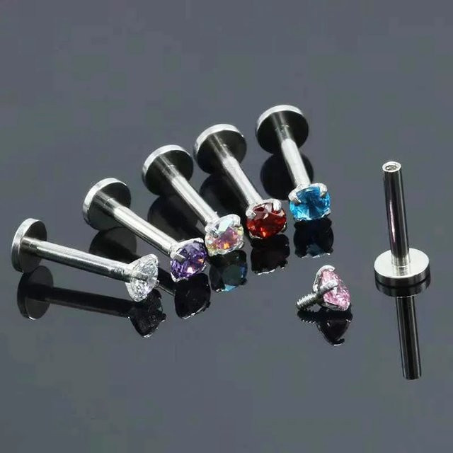 EVISPOL Ohrstecker Edelstahl, Kristall, Unisex - Bild 1