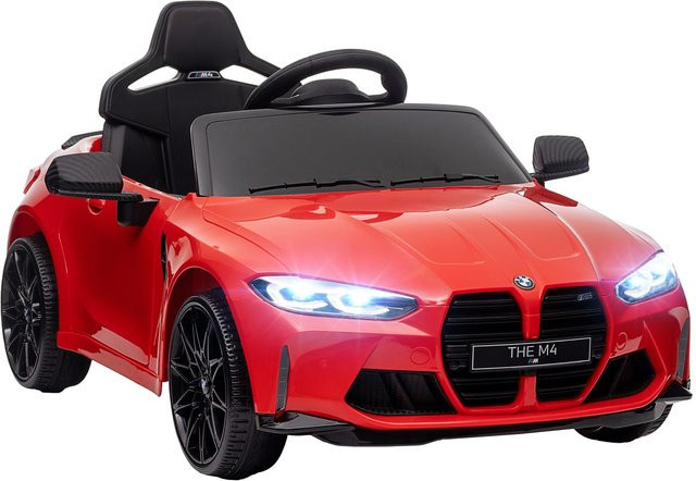 AIYAPLAY BMW Kinder Elektroauto mit Fernbedienung Rot 37-60 Monate - Bild 1