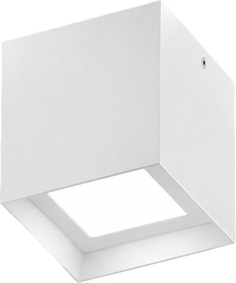 TeamItalia Oki Plafone LED-Außenleuchte in Weiß mit 9 LEDs und warmweißem Licht (3000K) - Bild 1