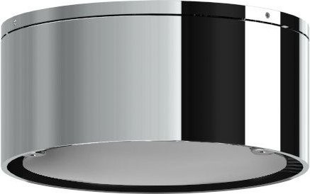Top Light Puk Mini One 2 LED-Deckenleuchte in Chrom und mattiertem Glas mit warmweißem Licht (2700K) - Bild 1