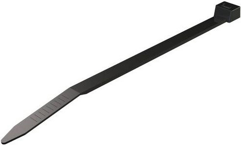 OBO Bettermann Kabelbinder Schwarz 100mm 2.5mm 100 Stück - Bild 1