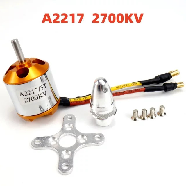 XXD A2217 Outrunner Bürstenloser Motor, 2700KV, 1-teiliges Set - Bild 1