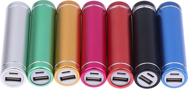 SD&HI Powerbank-Gehäuse-Set aus Aluminiumlegierung für 18650 Akkus mit USB-C Anschluss, Silber - Bild 1