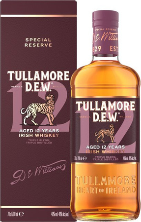 Tullamore Dew 12 Irish Whiskey 0,7 l