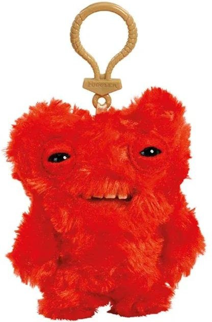 Fuggler Lustiges Hässliches Monster Plüschtier Schlüsselanhänger, Rot - Bild 1