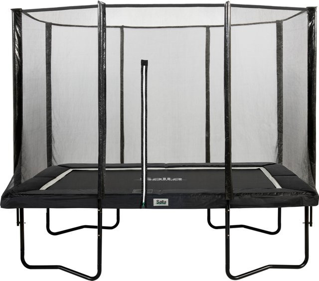 Salta Premium Black Edition Trampolin mit Sicherheitsnetz, rechteckig, Schwarz, B/T: 214 x 153 cm - Bild 1