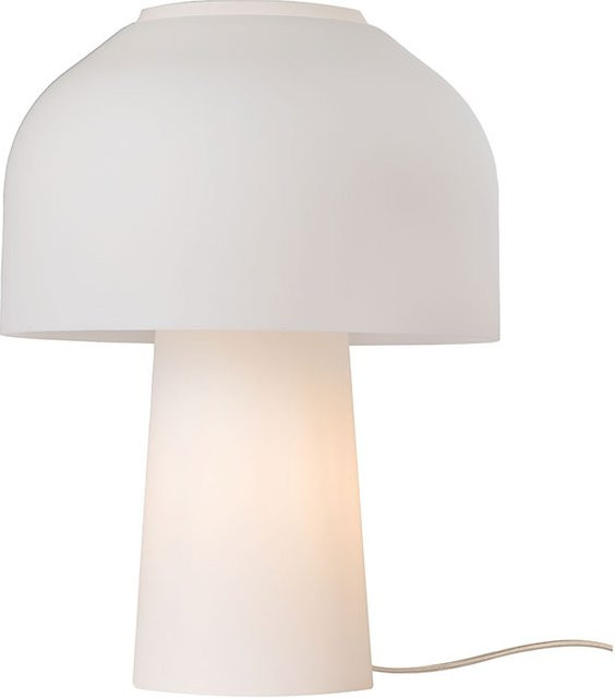 Karman Lilly Tischleuchte in Weiß mit Glaselementen - Bild 1