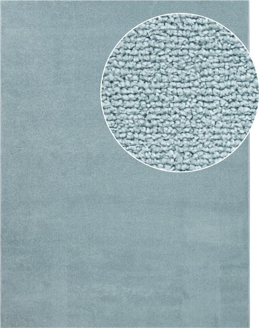 Teppich Portivo in Türkis, pflegeleicht und strapazierfähig, B/T: 160 x 220 cm - Bild 1