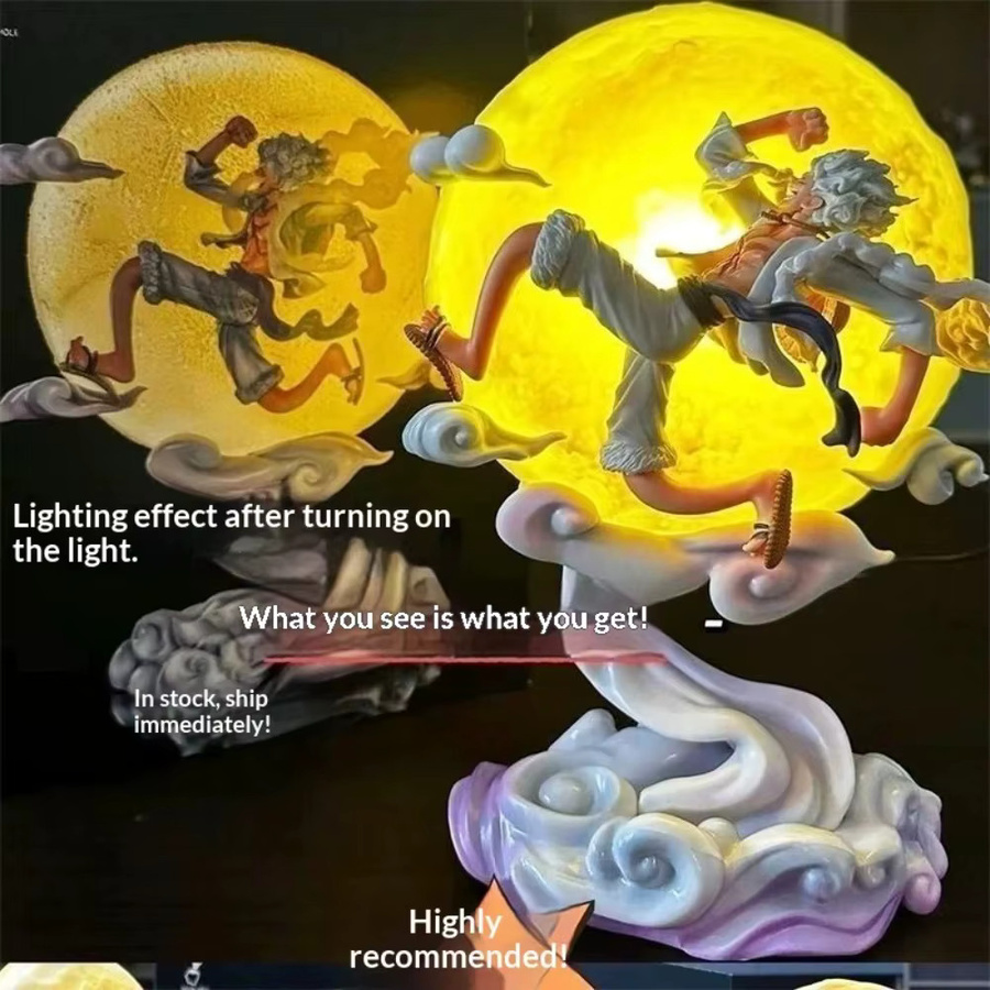 Bandai One Piece Moon Nika Luffy Gear 5 Actionfigur - Bild 3
