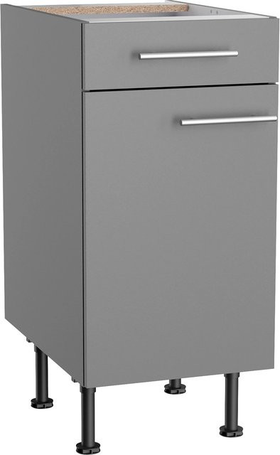 Optifit Küchen-Unterschrank Mats825 in Basaltgrau, B/T/H: 40 x 60 x 87 cm - Bild 1