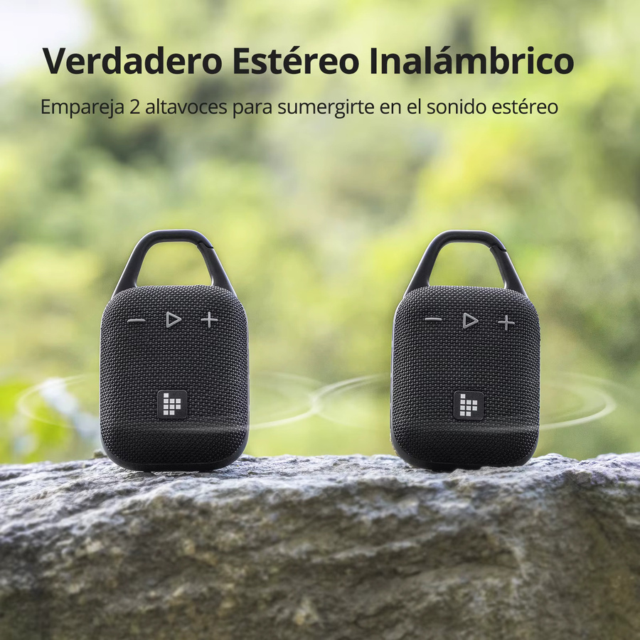 Tronsmart Mirtune H1 Tragbarer Bluetooth-Lautsprecher in Schwarz mit IPX7 Wasserschutz und 20 Stunden Spielzeit - Bild 3