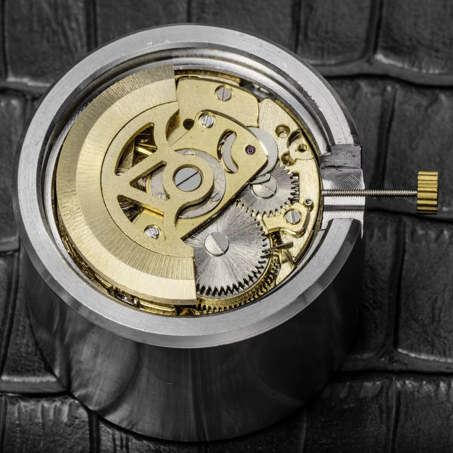 CAOWTAN Uhrwerk, Automatik, 27 mm, Messing, Gold, Rubin, Zubehör - Bild 4
