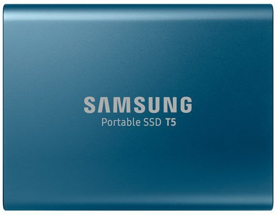 Samsung T5 Externe SSD 500 GB USB 3.1 Gen 2 Type-C in Alluring Blue (MU-PA500B) - Bild 1