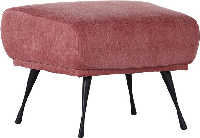 Hocker SHORTY in Pink/Rot aus Stoff mit Polyester-Bezug, B/T/H: 45 x 58 x 58 cm - Bild 1