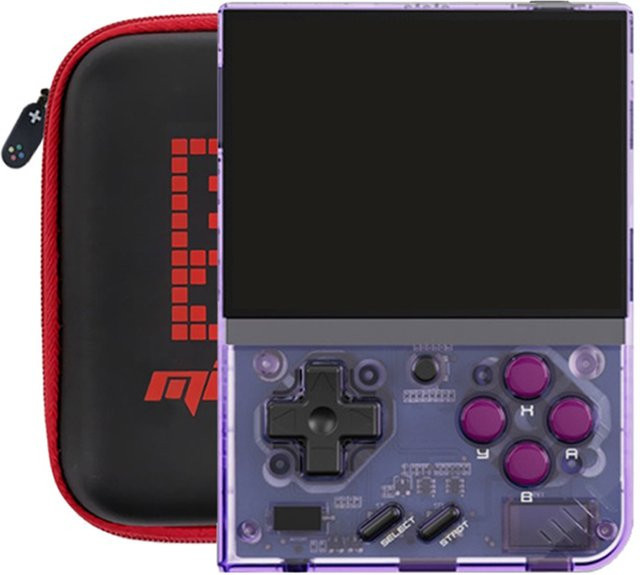 Miyoo Mini Plus Retro-Handheld-Spielekonsole mit 3,5 Zoll IPS-Bildschirm in Weiß - Bild 1