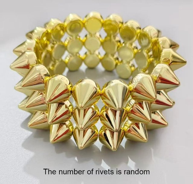 YIRAN Armband, Metall, Gold, Herren - Bild 1