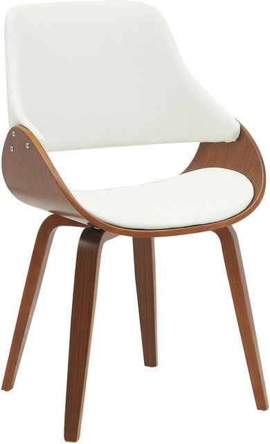 CLP Esszimmerstuhl Vangale gepolstert mit Rückenlehne aus Pappel-Bugholz im Mid-Century Design - Bild 1