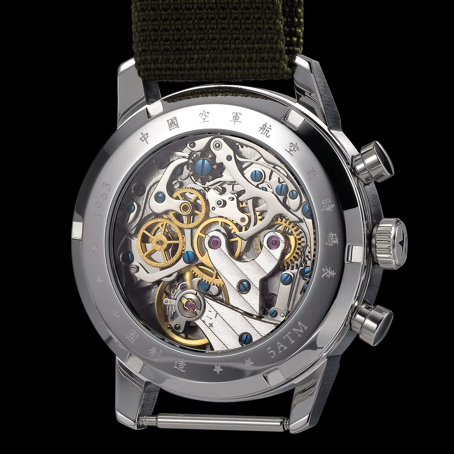 TOPHILL Chronograph, Automatik, Edelstahl, 40 mm, Herren - Bild 5