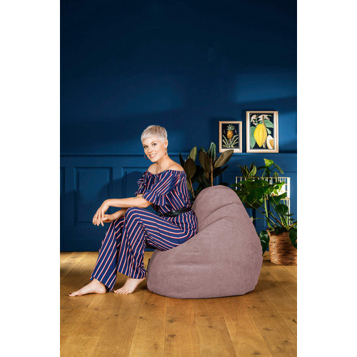 Sitting Point Sitzsack Alfa XL, Rosa, B/H: 70 x 110 cm - Bild 4