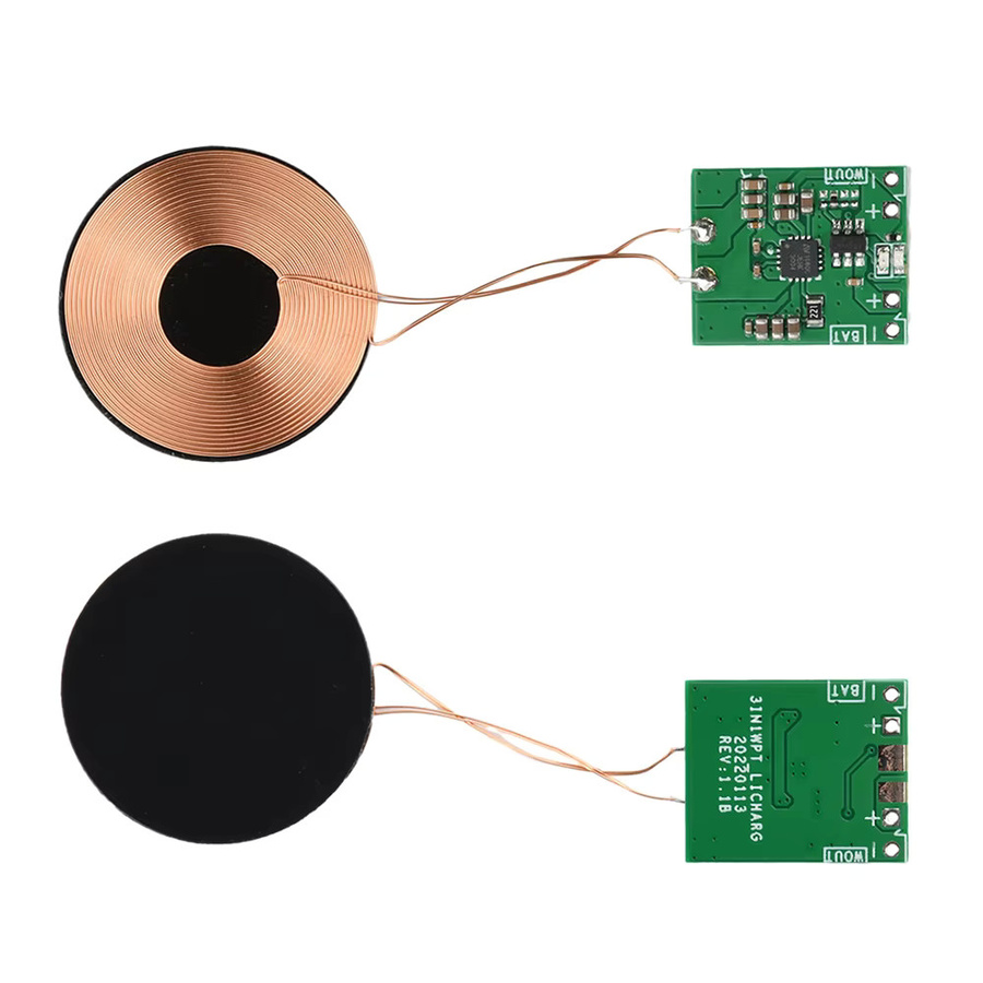Diymore Kabelloses Ladeempfängermodul mit integriertem 3,7V Lithium-Akku für DIY-Elektronikgeräte - Bild 3