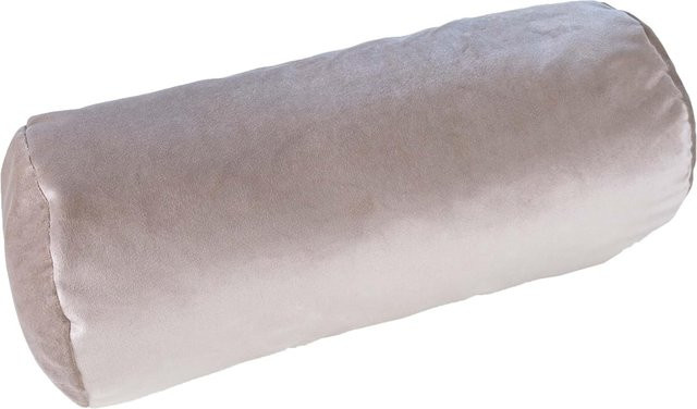 Nackenrolle Cozy Samt Bolster in Mittelgrau für Erwachsene - Bild 1