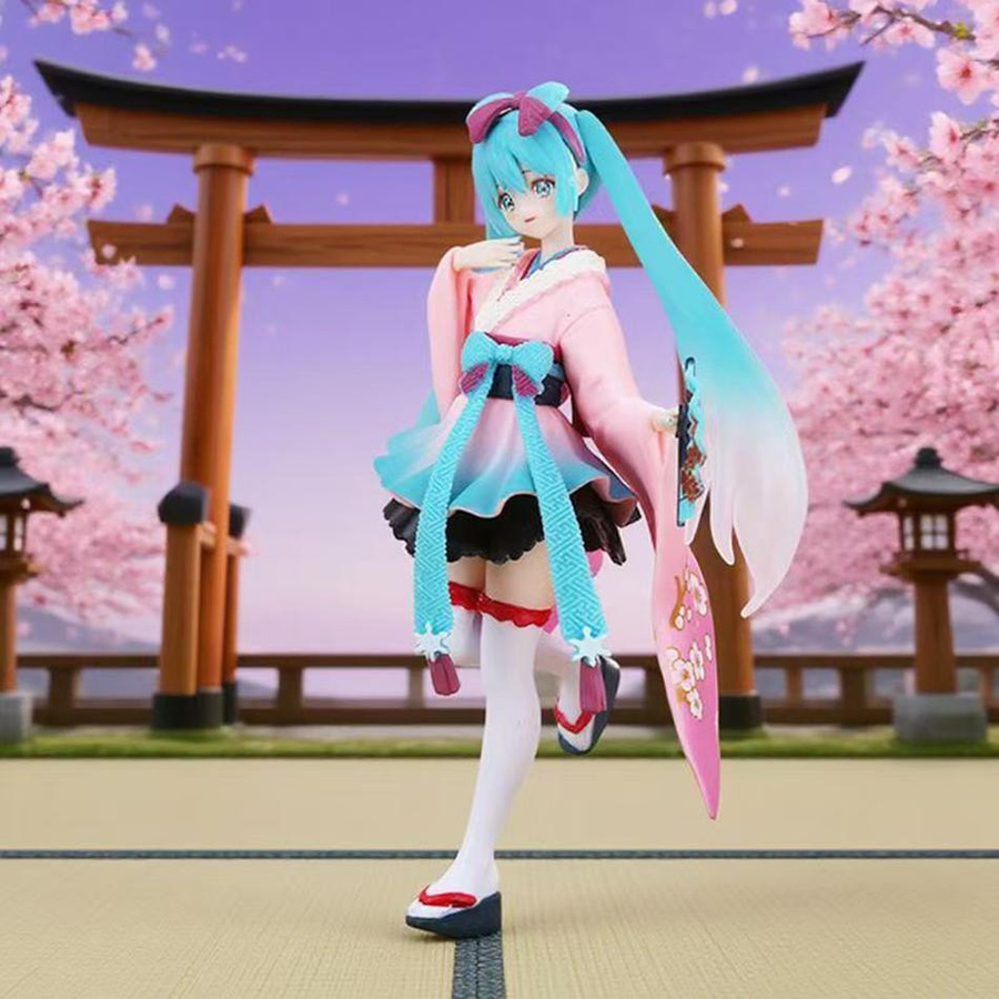 Yiran toy 1 Hatsune Miku Blumenfee Anemone Anime Figur 20cm - Bild 2