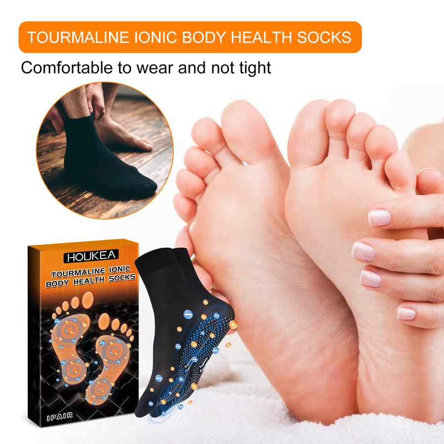 HOUKEA Winter-Thermo-Ionen-Massagesocken, Unisex - Bild 2