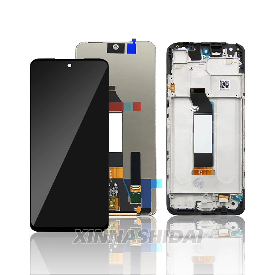 Xiaomi Redmi Note 10 5G LCD-Display Ersatzteil mit Touchscreen und Rahmen in Schwarz (M2103K19G) - Bild 2