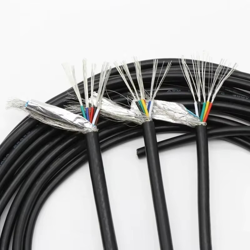 UL2464 PVC-geschirmtes Kupfersignalsteuerkabel in Schwarz, Audioleitung mit 2 bis 12 Kernen, erhältlich in verschiedenen AWG-Stärken - Bild 4