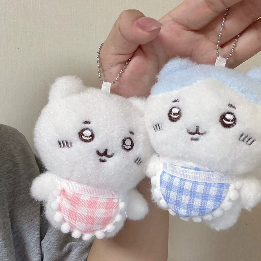 Chiikawa Furry Usagi Hachiware Puppe, Plüschtier - Bild 2