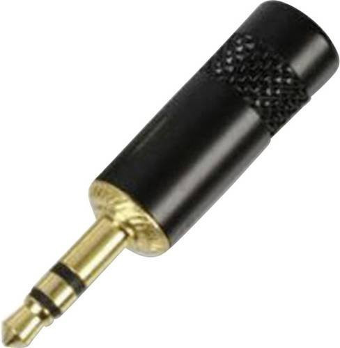 Rean AV NYS 231 B-CON Klinken-Steckverbinder 3.5mm Stereo Stecker gerade Schwarz - Bild 1