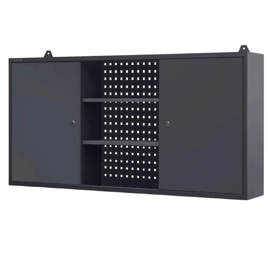 JAN NOWAK Hängeschrank Werkstatt DELUKE Anthrazit Abschließbar B: 60 cm, H: 120 cm, T: 20 cm - Bild 2