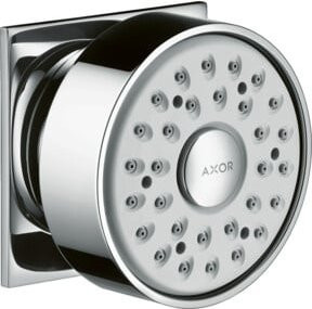 Hansgrohe Axor Seitenbrause mit eckiger Rosette, schwenkbar, 1 Strahl, Chrom - Bild 1