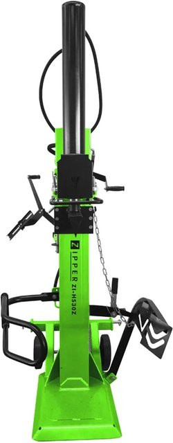 Zipper Elektro-Holzspalter ZI-HS30Z in Grün mit 30 t Spaltkraft und 400 mm maximalem Spaltgutdurchmesser - Bild 1