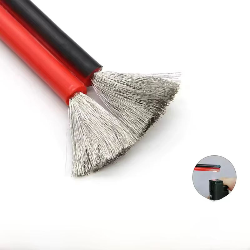 TAKORI 2-poliges Silikonkabel aus verzinntem Kupfer in Rot und Schwarz für Hochtemperatur-Elektroanwendungen - Bild 7