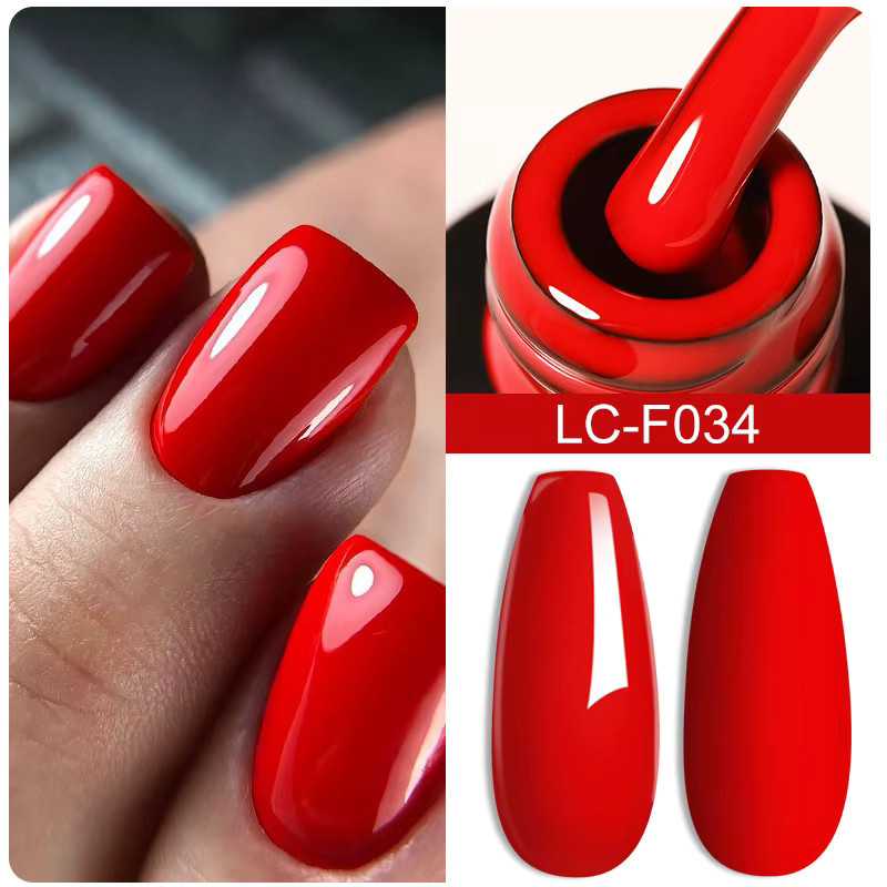 LILYCUTE Gel-Nagellack, Weinrot, Glänzend, 7 ml - Bild 2