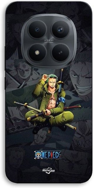 MANIACASE Handyhülle für Xiaomi Redmi Note 15 Pro Plus 5G aus Silikon TPU mit One Piece Zoro Design in Schwarz und Multicolour - Bild 1