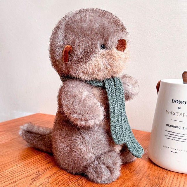 Schal Otter Plüschtier Seeotter, Kinderpuppe, ab 3 Jahren - Bild 1