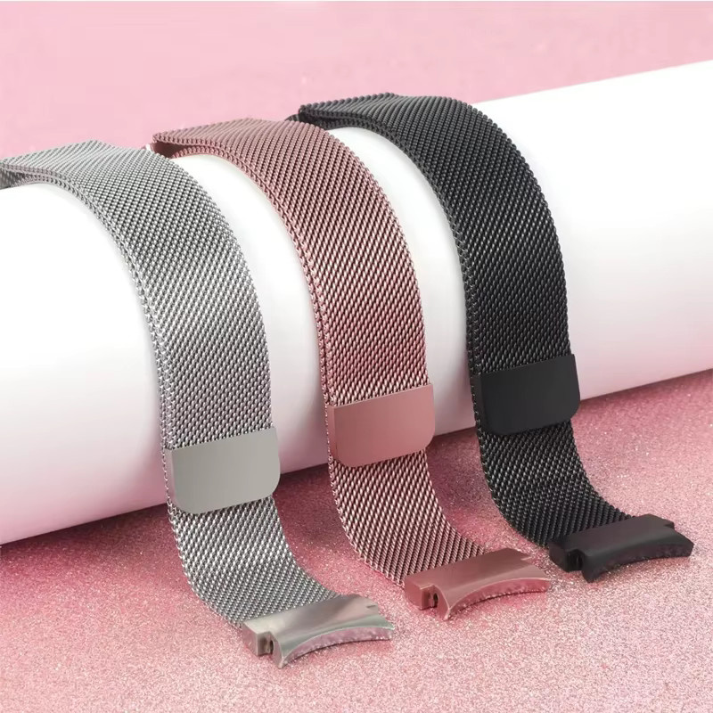 Uhrenarmband No Gap Milanese Loop für Samsung Galaxy Watch, Edelstahl, Unisex - Bild 3
