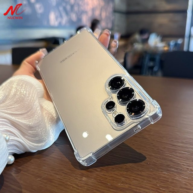 Transparente Silikonhülle aus weichem TPU für Samsung Galaxy S26 S25 S24 S23 S22 S21 S20 Ultra Plus A55 A16 A56 Note 20 Ultra - Bild 1