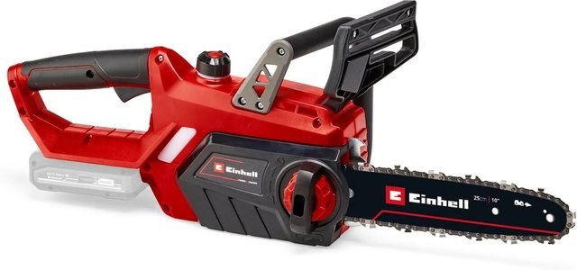 Einhell Power X-Change Akku-Kettensäge GE-LC 18/25 Li Solo in Rot/Schwarz mit 25 cm Schwertlänge - Bild 1