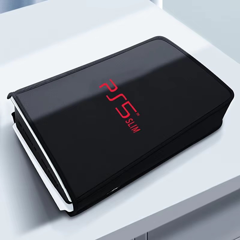 Sony Staubschutzhülle für PS5 Slim Konsole Digital & Disc Edition, Schwarz - Bild 5