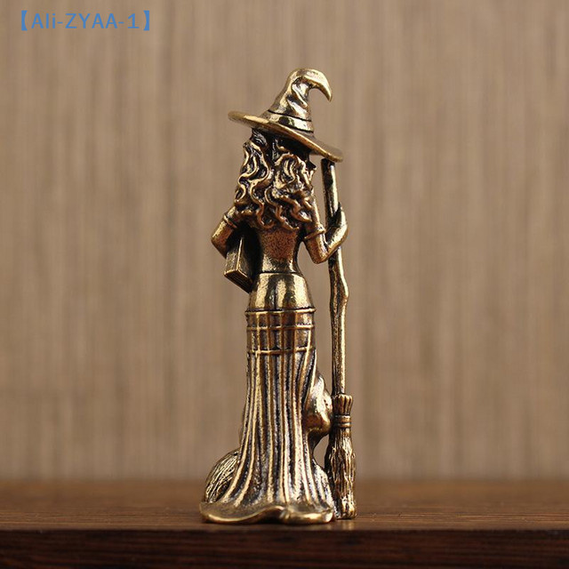 JETTING Zaubererstatue als magisches Ornament in Gold für deine Heimdekoration - Bild 1