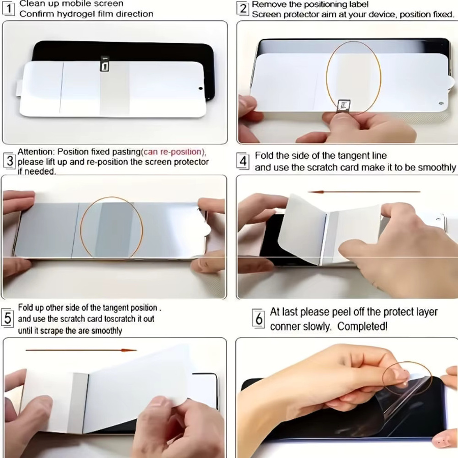 NNBILI 4er-Set Hydrogel-Schutzfolie für die Rückseite von iPhone (Modelle: 17 Pro Max, 17 Air, 16 Pro, 16, 15, 14, 13, 12, 11, 16e, 17e Plus, X, XS Max, Mini), transparent - Bild 5